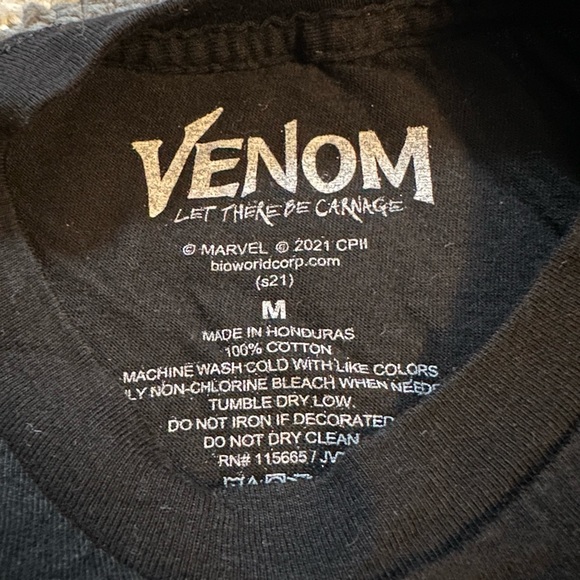 Venom, Marvel T-shirt originally from Universal Studios - Picture 3 of 3